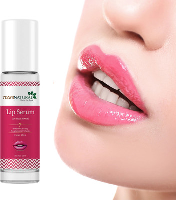 7days natural Luxuriously Soft Lips Serum for Hydration, Repair, and Natural Shine Rose Flavor(Pack of: 1, 5 g)