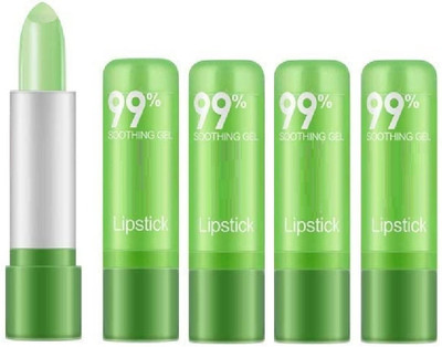 WOONGMI Lips Moisturizing Magic Temperature Color Change Lip Balm Fruity(Pack of: 4, 14.4 g)