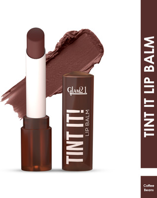 Glam21 Tint it LipBalm Everyday Hydration with SPF15 & Vit-E | Shea Butter Avocado Oil Coffee Beans(Pack of: 1, 3.5 g)