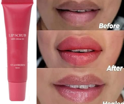 GABBU best Candy Lip Scrub (Rosy Lips).3 strawberry(Pack of: 1, 10 g)