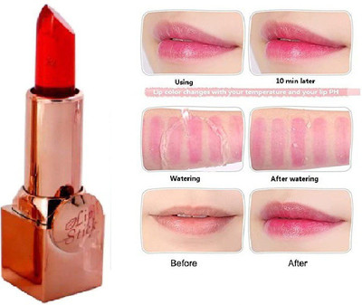YAWI NEW AND PROFESSIONAL GEL COLOR CHANGING LIPSTICK(PINK, 3.6 g)