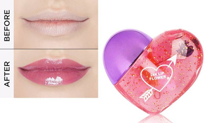 BLUSHIS Heart Shape Lip Gloss Lip & Chick Tint Set Of 1 Pink(Pack of: 1, 2 g)