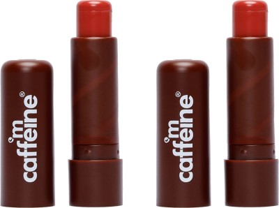 mCaffeine Choco Tinted Lip Balm with Berries for Women & Men for Dry Lips Berries(Pack of: 2, 9 g)