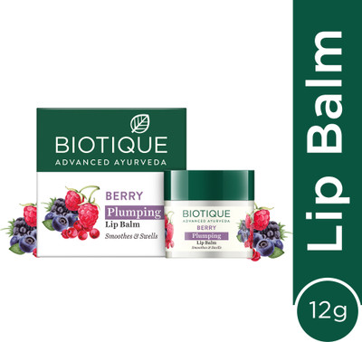 BIOTIQUE Bio Berry Pllumping Lip Balm Berry(Pack of: 1, 12 g)