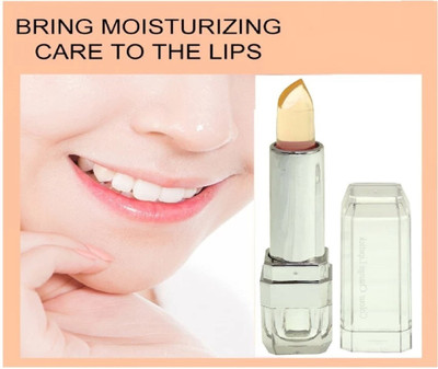OLETSUN HD Colour change Moisturizer Jelly Crystal Lipstick Orange Pinkish(Pack of: 1, 3.6 g)