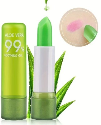 Latixmat Pink Magic Lip Balm (Pink) For Girls And Women's Aloe Vera(Pack of: 1, 1.8 g)