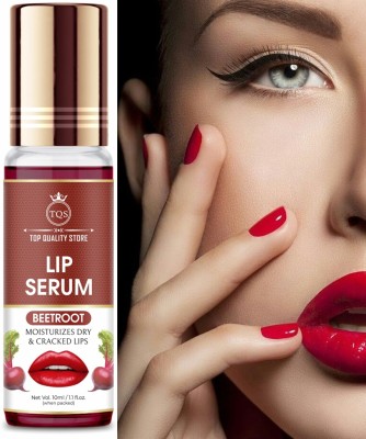 Top Quality Store Beetroot Advanced Brightning Lip Serum For Glossy & Shiny Lips(10 ml, Beetroot)