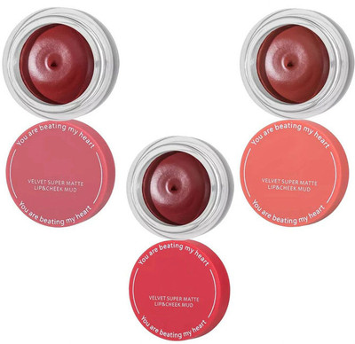 ADJD Lip Tint & Cheek Tint Combo for women fruit(Pack of: 3, 30 g)