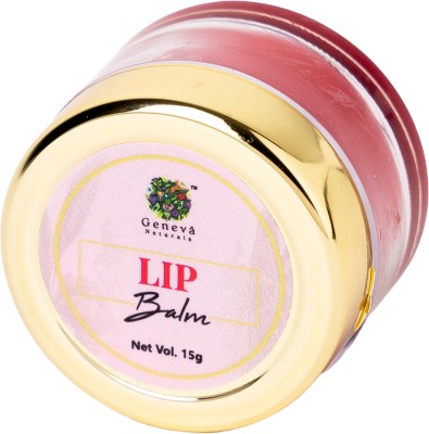 Geneva Naturals Beetroot Lip Balm | Made with the goodness of natural botanicals Beetroot(Pack of: 1, 15 g)