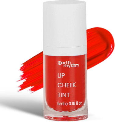 Earth Rhythm Lip & Cheek Tint- Cherry, Nourishes & Hydrates Dry Chapped Lips with Vitamin E Cherry(Pack of: 1, 5 g)
