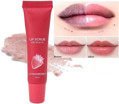 CATERINACHIARA Berry Lipbalm Scrub Strawberry(Pack of: 1, 10 g)