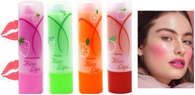 Libline Moisture Anti-aging Protection Lip balm FRUITY(Pack of: 4, 10 g)