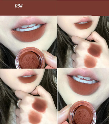 luzimaisa Professional Lip And Cheek Mud Tint MoCha Brown Creamy Matte Mousse fruit(Pack of: 2, 16 g)