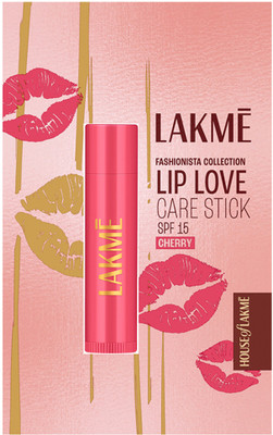 Lakmé Lip Love SPF 15 Cherry(Pack of: 1, 4.5 g)
