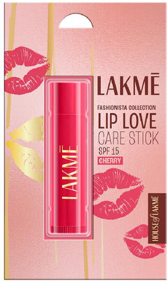Lakmé Lip Love SPF 15 Cherry(Pack of: 1, 4.5 g)