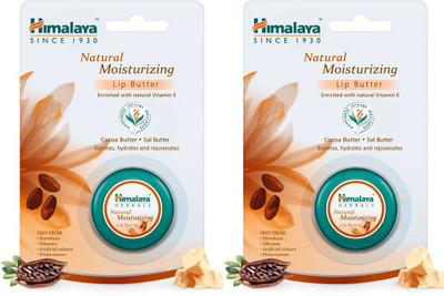 HIMALAYA NATURAL MOISTURIZING LIP BUTTER Butter (Pack of: 2, 20 g)
