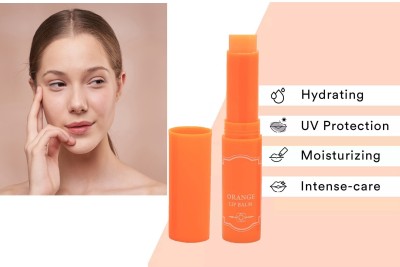 Emijun NOURISH LIP BALM WITH ORANGE GOODNESS ORANGE(Pack of: 1, 3.8 g)