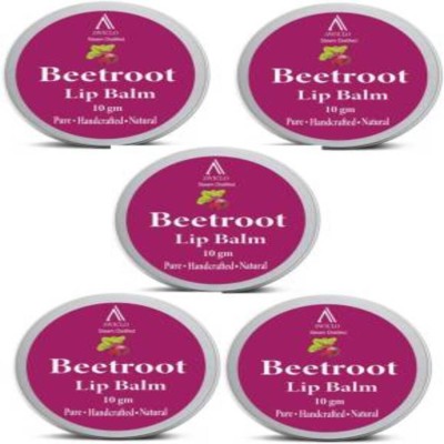 ahdam Beetroot lip Balm for Lip Care Beetroot(Pack of: 5, 50 g)