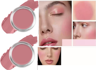 ADJD Easily blendable Tint For Lips, Eyelids & Cheeks Lip Tint & Cheek Ruby pink Ruby pink(Pack of: 2, 16 g)