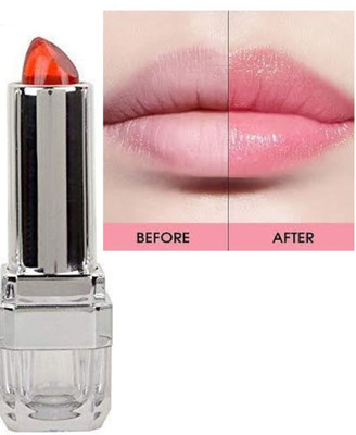 THTC COLOR CHANGING GEL LIPSTICK PLUMPY LIP COLOR(ORANGE, 3.6 g)