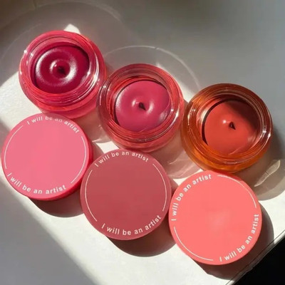 GFSU - GO FOR SOMETHING UNIQUE Lip & Cheek Tint natural make-up blend in 3-in-1 Lips, Cheek, and Eyes Kiss(Pack of: 3, 20 g)