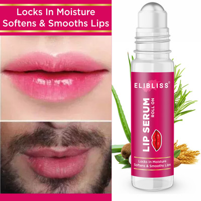 ELIBLISS Strawberry Lip Serum for Soft, Moisturised Lips with Glossy & Shine Effect Strawberry(Pack of: 1, 10 g)