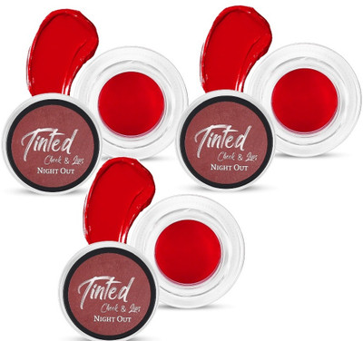 Emijun Multi-use Cheek and Lip Tint & Eye Shadow Makeup chocolate(Pack of: 3, 9 g)