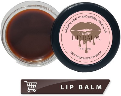 Natural Health and Herbal Products Tropical Chocolate Bliss Lip Balm: Lips' Best Friend SPF Protection Bright Lips Chocolate(Pack of: 1, 8 g)