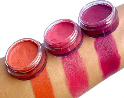 THTC Lips, Eyelids & Cheeks, Matte Finish Tint for Soft Natural Glow set(Multi Color, 10 g)