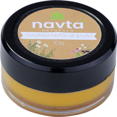 Navta Naturals Nalpamaradi Lip Balm 10g | Solution for Chapped and Cracked Lips Nalpamaradi(Pack of: 1, 10 g)