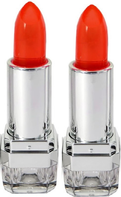 HUZURLU New Gel moisturizing Lipstick Long Lasting Hydrating for dry and Chapped lip(orange, 7.2 g)