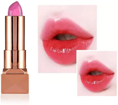 OLETSUN Waterproof Lipstick Jelly Transparent Color Changing Magic Lipstick Natural(Pack of: 1, 3.6 g)