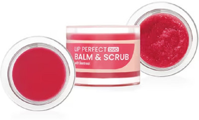 GABBU Lip Perfect Duo Balm & Scrub with Beetroot Extract* Beetroot(Pack of: 1, 7 g)
