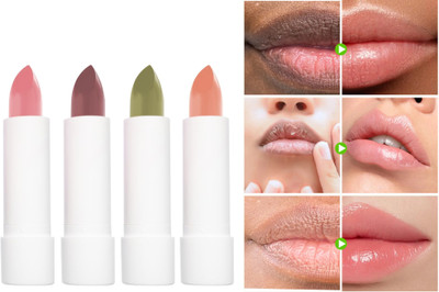 ADJD MULTI FLAOVER LIP BLAM FOR SOFT & SMOOTH LIPS FRUIT(Pack of: 4, 10.4 g)