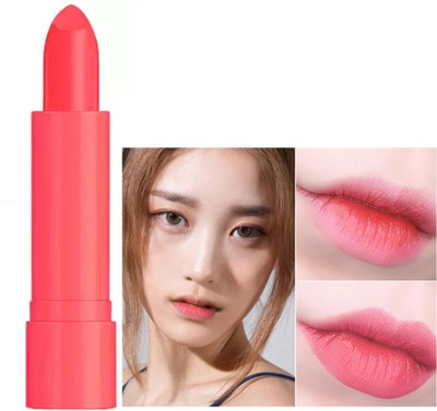 Emijun Hydrate Moisturize Red Color Change Temperature Lip Balm Fruity friut(Pack of: 1, 5 g)
