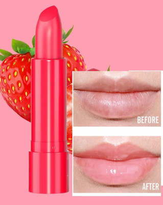 Amaryllis 3D Temperature Color Change Lip Balm FRUIT(Pack of: 1, 5 g)