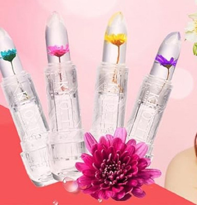 Latixmat Moisturizing Lip Balm Temperature Color Change Lipstick Long Lasting Lip Gloss FRUIT(Pack of: 4, 20.4 g)