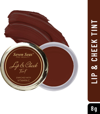Seven Seas Lips & Cheek Tint With Enriched With Vitamin C Give You a Soft Natural Glow Maroon(Pack of: 1, 8 g)