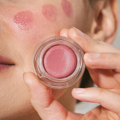 luzimaisa 3 in 1 Multi-functiona Lip Cheek & Eye Tint(10 g, pink)