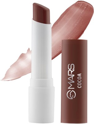 MARS Aqua Splash Tinted Lip Balm Enriched with Shea Butter, Jojoba Oil, Vitamin-E | 06-COCOA(Pack of: 1, 3 g)