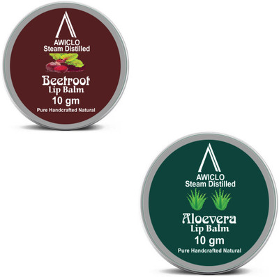 Viljoen Lip Balm Beetroot + Aloevera Pack of 2 Aloevera(Pack of: 2, 20 g)