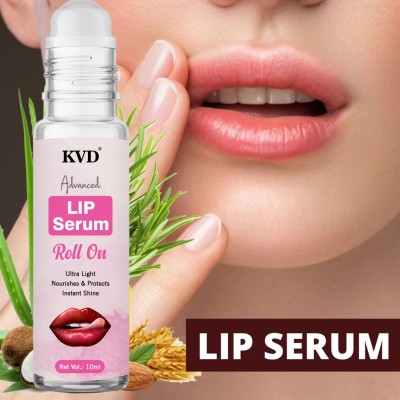 kvd Strawberry Lip Serum for Lip Shine, Glossy,Soft with Moisturizer for Men & Women NA(Pack of: 1, 10 g)