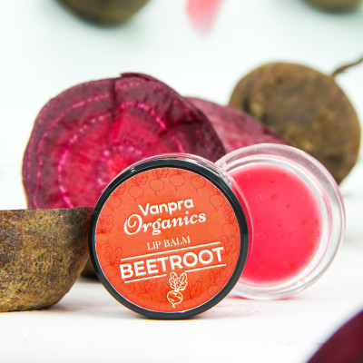 VANPRA ORGANICS bio nurshing beetroot lipbalm beetroot(Pack of: 1, 10 g)