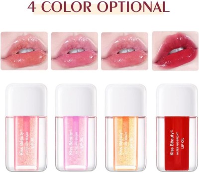 GFSU - GO FOR SOMETHING UNIQUE PROFESSIONAL LONG LASTING LIP CARE LIP OIL STRAWBERRY FRUIT(Pack of: 4, 12 g)