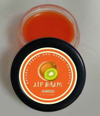Natural Health and Herbal Products Tropical Kiwi Lip Balm - Moisturize and Refresh - Bright Lips long lasting Kiwi(Pack of: 1, 8 g)