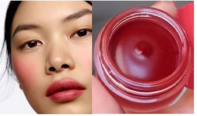 AFARAXIA Lip & Cheek Tint natural make-up blend in 3-in-1 Lips, Cheek, and Eyes Blush canddy(Pack of: 1, 10 g)