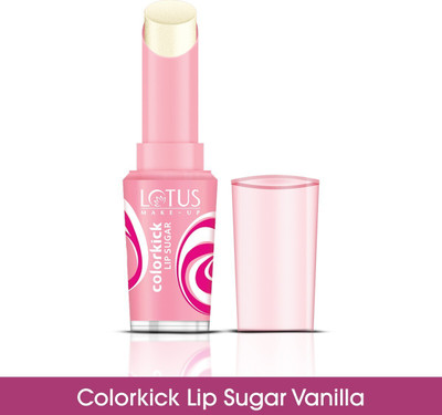 LOTUS MAKE - UP Colorkick Lip Sugar Vanilla(Pack of: 1, 3 g)