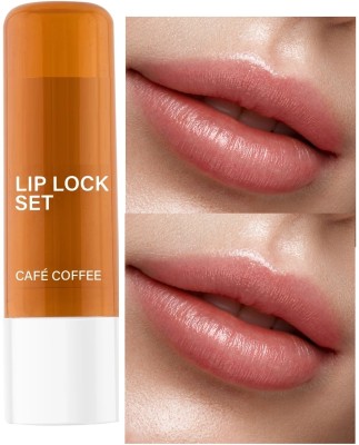 CATERINACHIARA WATERPROOF AND LONG LASTING LIP BALM FOR LIPS SOFT TINTED CHAPSTICK COFFEE CAFE COFFEE(Pack of: 1, 2.6 g)