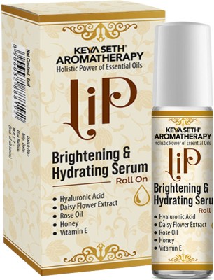 KEYA SETH AROMATHERAPY Lip Brightening & Hydrating Roll-On Serum Reduces Dark Patches, Pigmentation Lip Brightening & Hydrating Serum(Pack of: 1, 8 g)