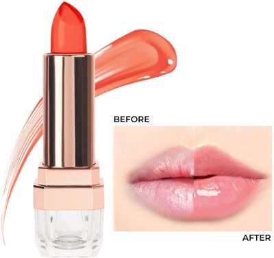 LILLYAMOR 3D Lipstick Temperature Changing Lipstick Pack of 1(Red, 3.6 g)